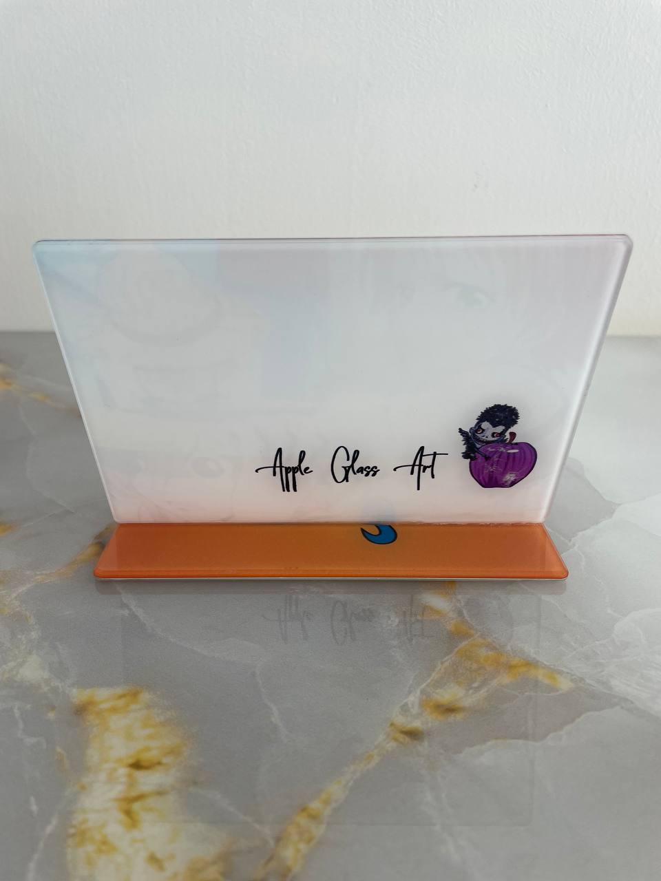 APPLE GLASS ART© - QUADRO IN VETRO NAMI E RUFY